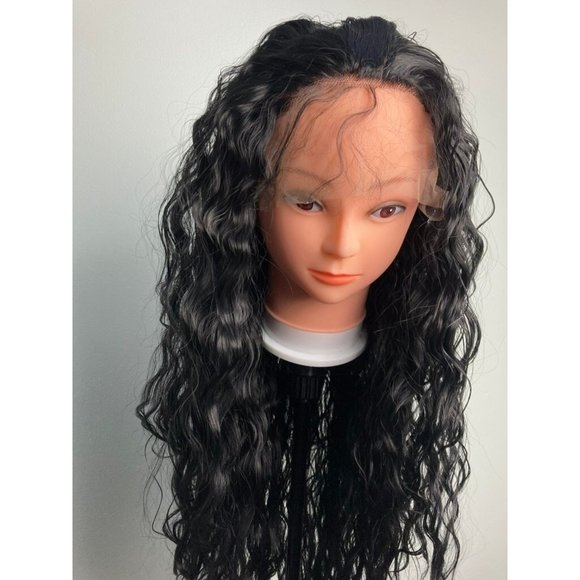 Kinky Curly Lace Front Wig - Picture 4 of 8
